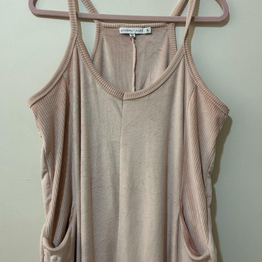 Sincerely Jules Velvet Romper